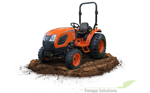 Varianta B - Tractor Compact KIOTI CK4020 (recomandat la terenurile construite pe pamant / nisip)